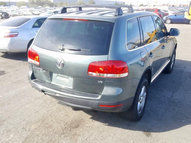 WVGBC67L34D030753 - 2004 VOLKSWAGEN TOUAREG 3. GRAY photo 4