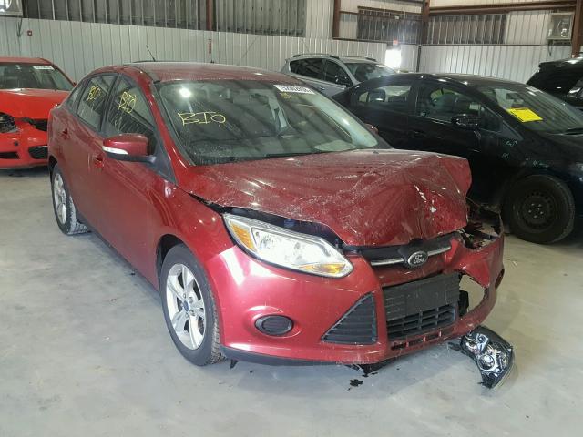 1FADP3F2XDL104500 - 2013 FORD FOCUS SE RED photo 1