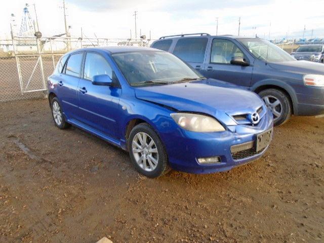 JM1BK343471759201 - 2007 MAZDA 3 HATCHBAC BLUE photo 1