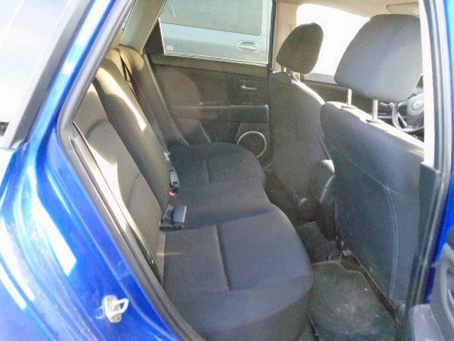 JM1BK343471759201 - 2007 MAZDA 3 HATCHBAC BLUE photo 6