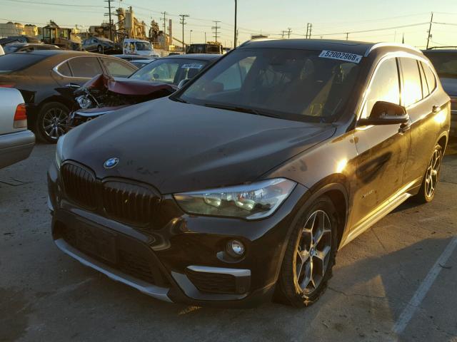 WBXHT3C39G5F64301 - 2016 BMW X1 XDRIVE2 BLACK photo 2