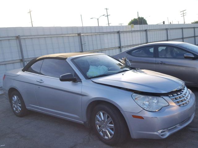 1C3BC4EB2AN139962 - 2010 CHRYSLER SEBRING LX SILVER photo 1