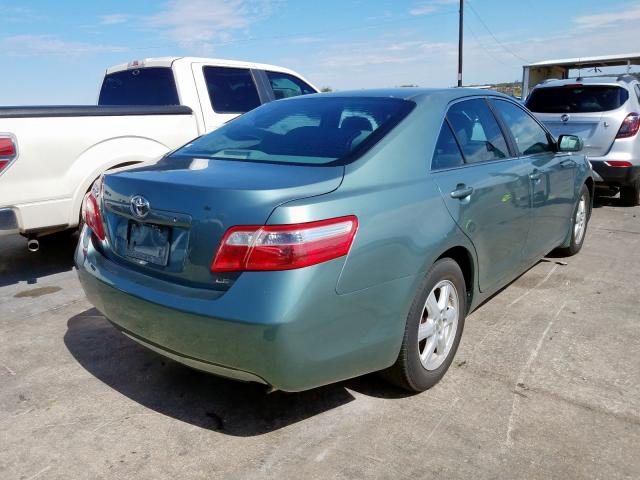 4T4BE46K29R126782 - 2009 TOYOTA CAMRY BASE TURQUOISE photo 4