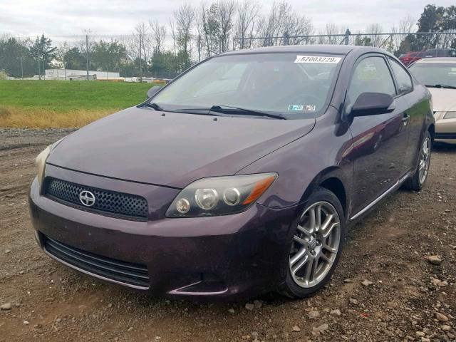 JTKDE167690280381 - 2009 TOYOTA SCION TC მუქწითელი ფოტო 2
