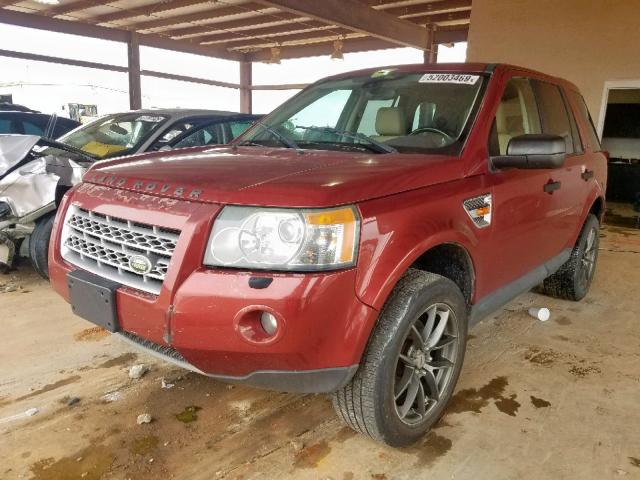 SALFS24N08H016291 - 2008 LAND ROVER LR2 SE TEC RED photo 2