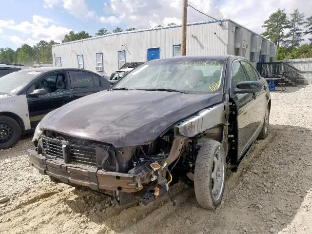 1FAHP2E86EG114744 - 2014 FORD TAURUS SEL MAROON photo 2