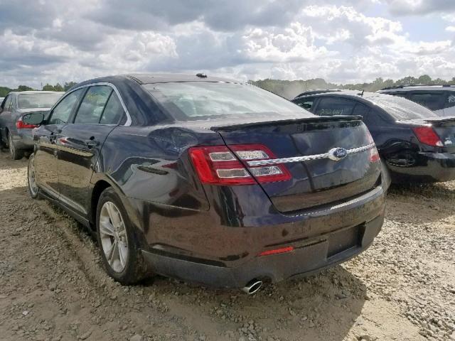 1FAHP2E86EG114744 - 2014 FORD TAURUS SEL MAROON photo 3