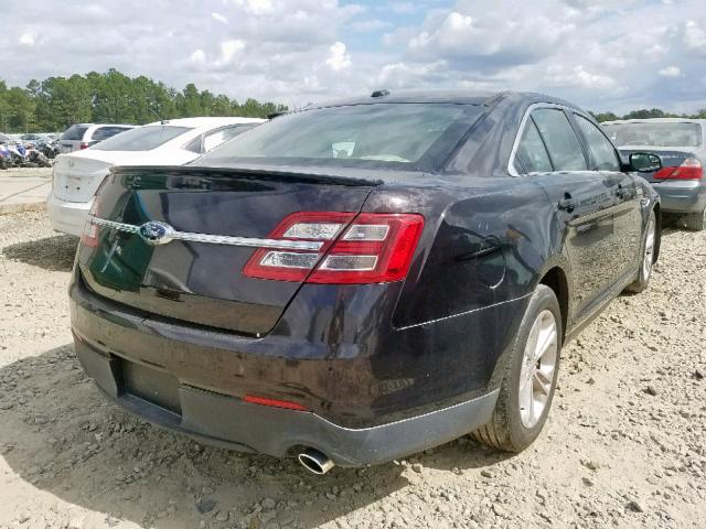 1FAHP2E86EG114744 - 2014 FORD TAURUS SEL MAROON photo 4