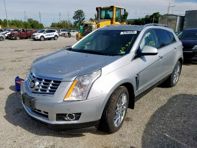 3GYFNDE35DS619188 - 2013 CADILLAC SRX PERFOR SILVER photo 2