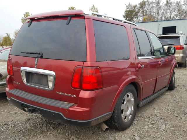 5LMFU28576LJ12756 - 2006 LINCOLN NAVIGATOR Қызыл фото 4