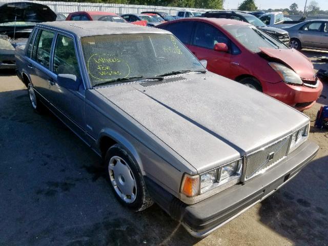 YV1FX8849K1386369 - 1989 VOLVO 740 GL GRAY photo 1