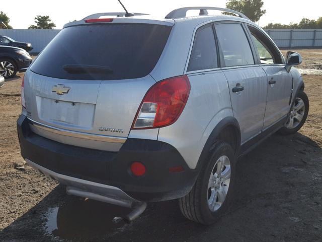 3GNAL2EK0ES626009 - 2014 CHEVROLET CAPTIVA LS 银色 照片 4