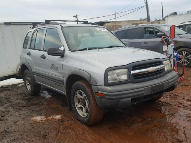 2CNBJ734716927045 - 2001 CHEVROLET TRACKER ZR GRAY photo 1