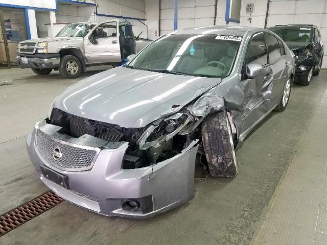 1N4BA41E57C849207 - 2007 NISSAN MAXIMA SE GRAY photo 2