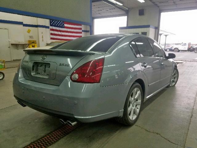 1N4BA41E57C849207 - 2007 NISSAN MAXIMA SE GRAY photo 4