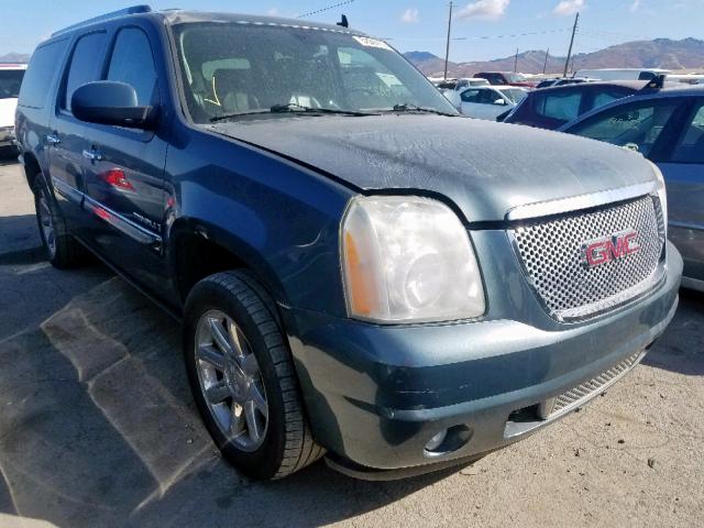 1GKFK66878J232836 - 2008 GMC YUKON XL D BLUE photo 1