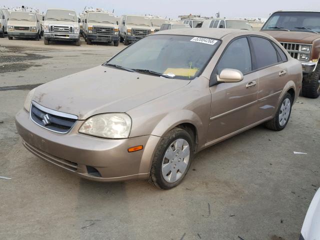 KL5JD56Z76K353222 - 2006 SUZUKI FORENZA GOLD photo 2