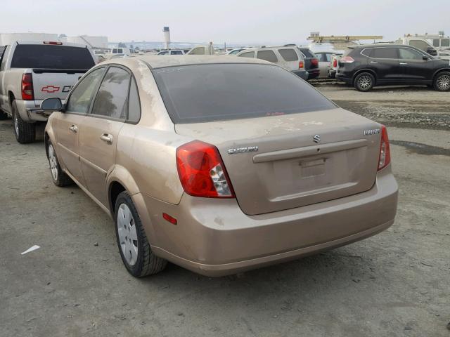 KL5JD56Z76K353222 - 2006 SUZUKI FORENZA GOLD photo 3