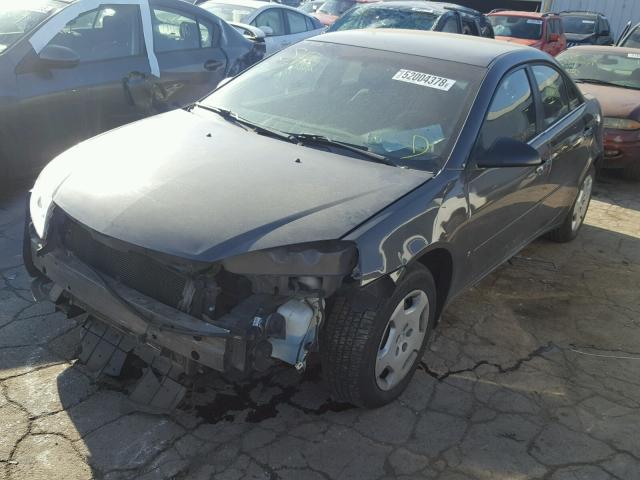 1G2ZF55B664255660 - 2006 PONTIAC G6 SE GRAY photo 2