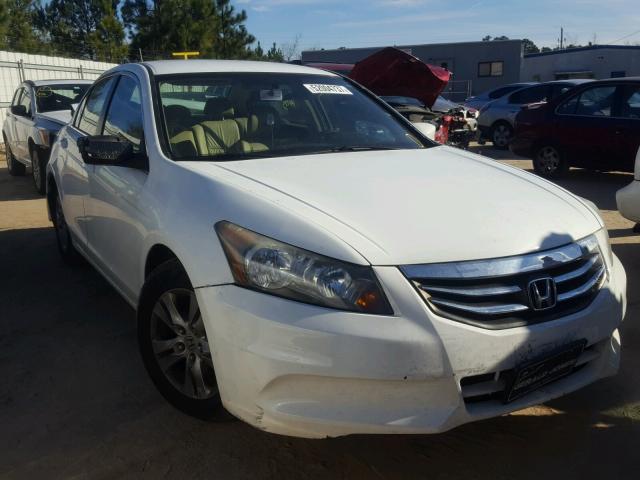 1HGCP2F61BA019896 - 2011 HONDA ACCORD SE WHITE photo 1