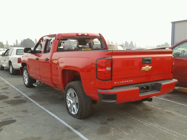 1GCRCPEC6HZ199251 - 2017 CHEVROLET SILVERADO RED photo 3