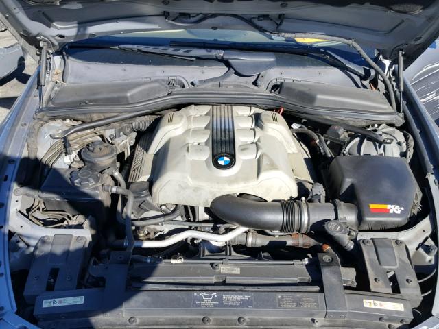 WBAEK73474B321290 - 2004 BMW 645 CI AUT GRAY photo 7