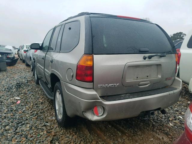 1GKDS13S232106686 - 2003 GMC ENVOY TAN photo 3