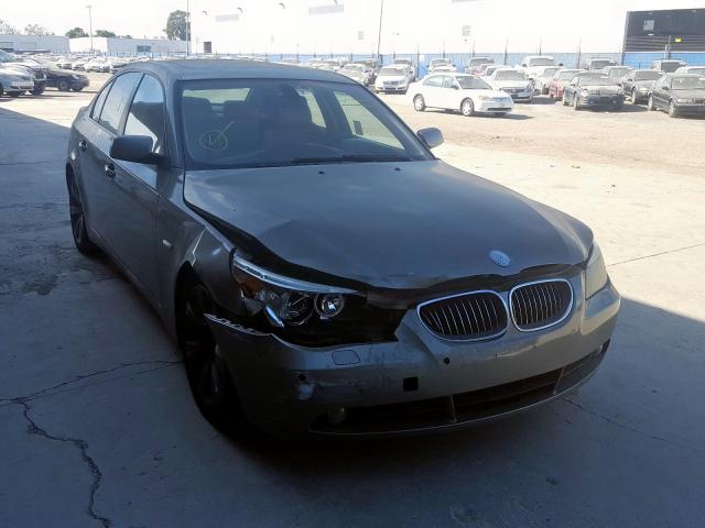 WBANB53557CP07248 - 2007 BMW 550 I GOLD photo 1