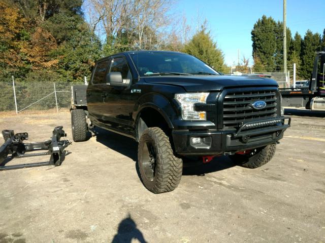 1FTFW1EF8GFB34175 - 2016 FORD F150 SUPER BLACK photo 1