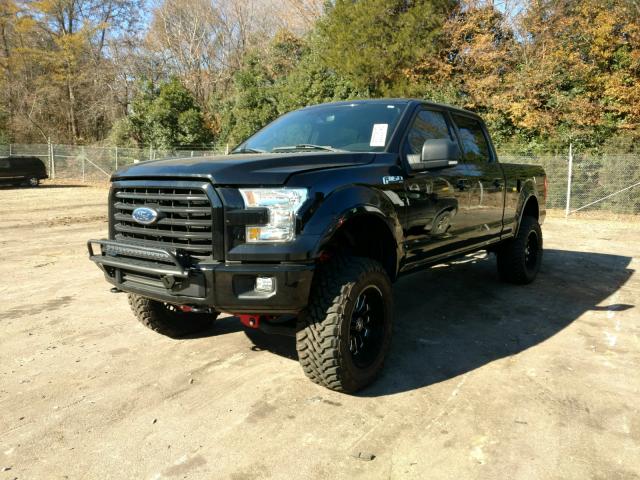 1FTFW1EF8GFB34175 - 2016 FORD F150 SUPER BLACK photo 2