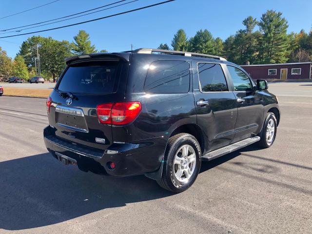 5TDBY68A78S006792 - 2008 TOYOTA SEQUOIA LI BLACK photo 3