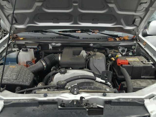 1GCESCFE5B8131384 - 2011 CHEVROLET COLORADO L SILVER photo 7