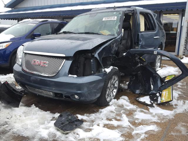 1GKFK63877J312155 - 2007 GMC YUKON DENA BLACK photo 2