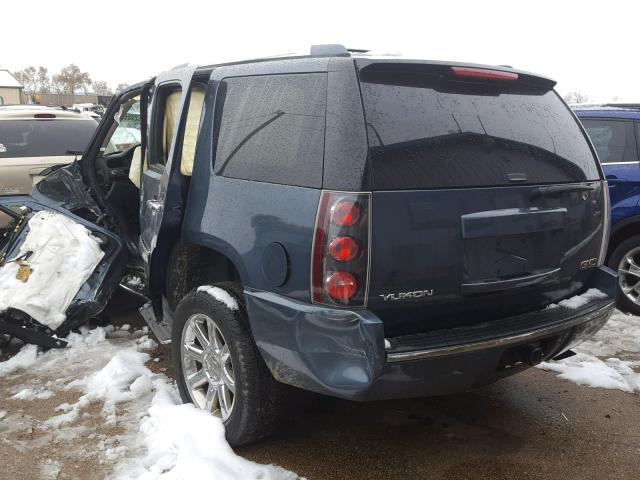 1GKFK63877J312155 - 2007 GMC YUKON DENA BLACK photo 3