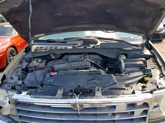 1A8HX58267F525386 - 2007 CHRYSLER ASPEN LIMI GRAY photo 7