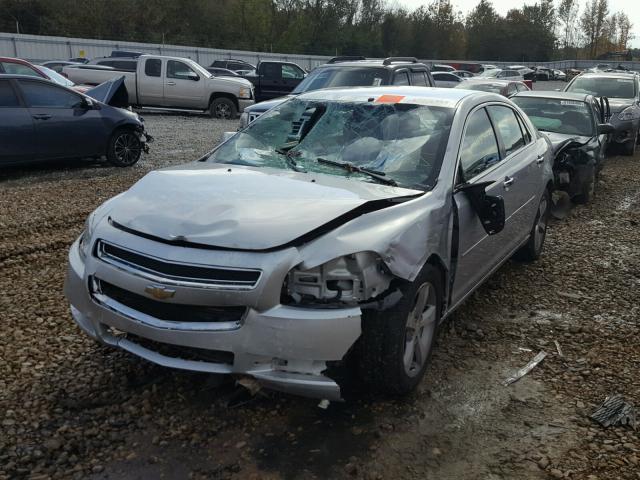1G1ZC5EU9CF277456 - 2012 CHEVROLET MALIBU 1LT 银色 照片 2