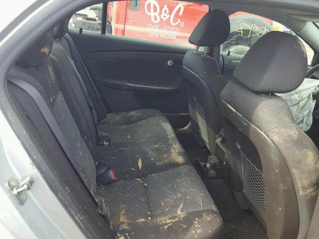 1G1ZC5EU9CF277456 - 2012 CHEVROLET MALIBU 1LT 银色 照片 6