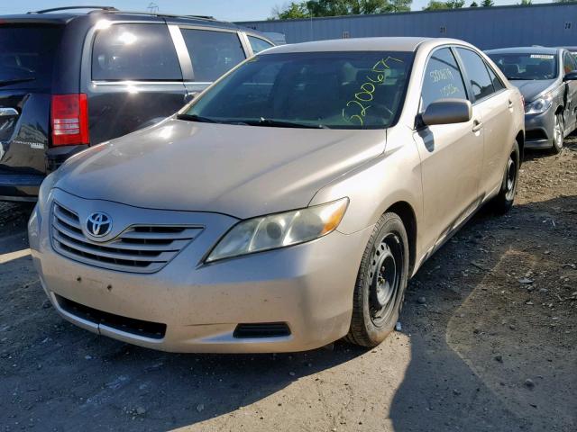 4T4BE46KX9R055296 - 2009 TOYOTA CAMRY BASE GOLD photo 2