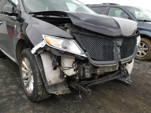 2LMDJ8JK4CBL10491 - 2012 LINCOLN MKX BLACK photo 9