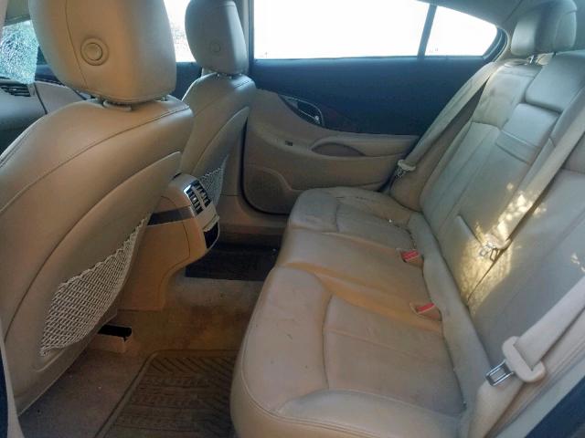 1G4GC5ER0CF191278 - 2012 BUICK LACROSSE GOLD photo 6