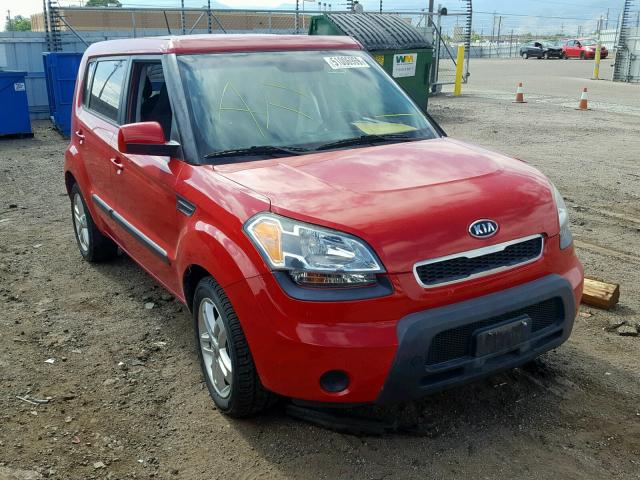 KNDJT2A2XB7254803 - 2011 KIA SOUL RED photo 1