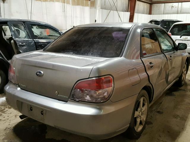 JF1GD61667G508215 - 2007 SUBARU IMPREZA 2. GRAY photo 4