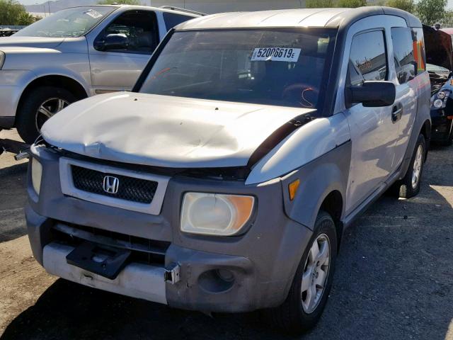 5J6YH17503L021592 - 2003 HONDA ELEMENT EX SILVER photo 2