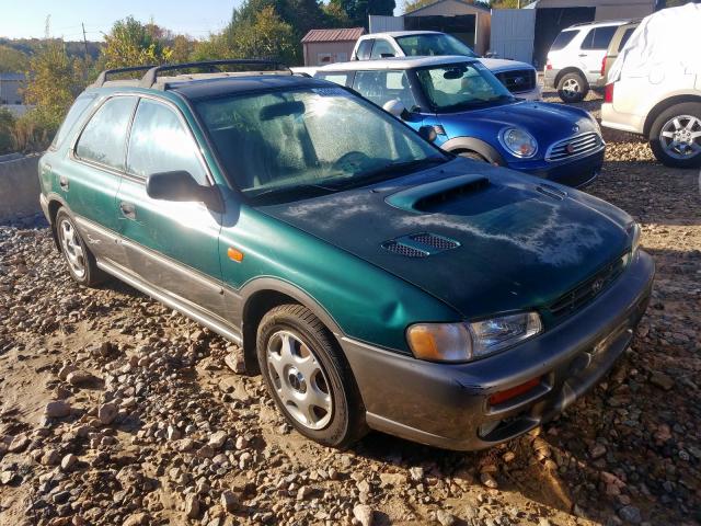 JF1GF4850XG807842 - 1999 SUBARU IMPREZA OU GREEN photo 1