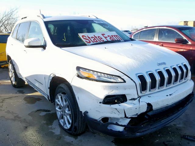 1C4PJLCBXHW592736 - 2017 JEEP CHEROKEE L WHITE photo 1