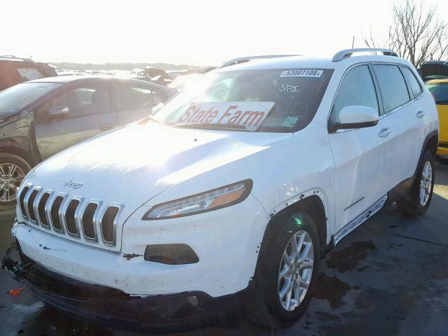 1C4PJLCBXHW592736 - 2017 JEEP CHEROKEE L WHITE photo 2