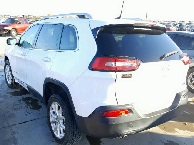 1C4PJLCBXHW592736 - 2017 JEEP CHEROKEE L WHITE photo 3