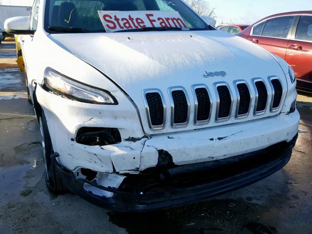 1C4PJLCBXHW592736 - 2017 JEEP CHEROKEE L WHITE photo 9