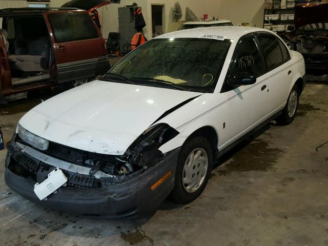 1G8ZF5288VZ366775 - 1997 SATURN SL WHITE photo 2