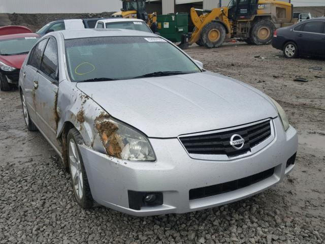 1N4BA41E88C827185 - 2008 NISSAN MAXIMA SE SILVER photo 1